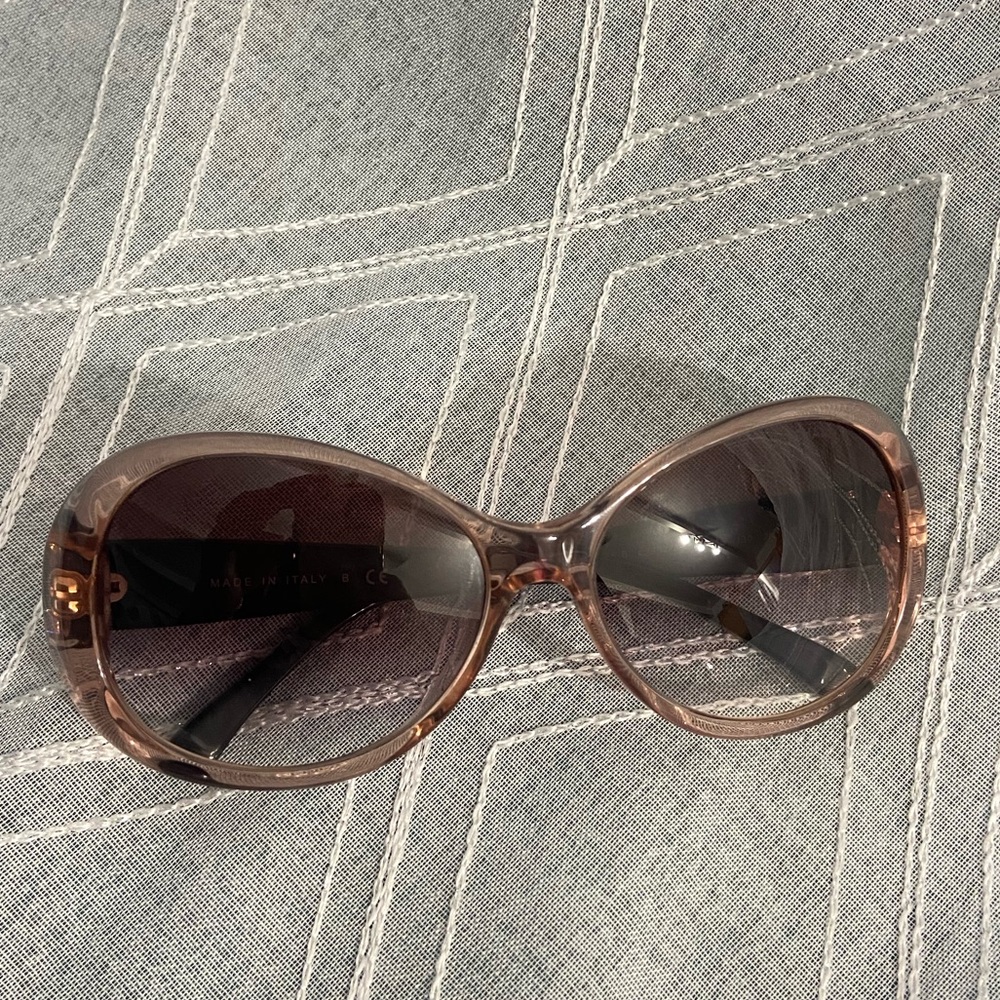 Chanel Sunglasses designer brand luxury cc logo pink black authentic - Picture 9 of 13